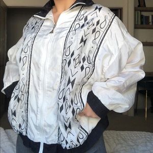 Vintage retro 80s windbreaker
